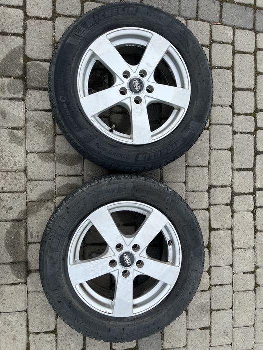 Alufelgi 5x108 16 cali Ford Kuga Galaxy S-Max Edge opony 215/60/16