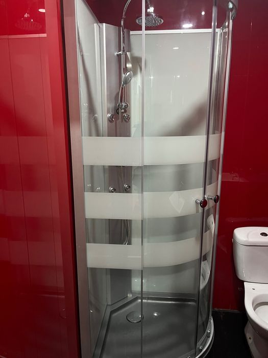 Cabine de hidromassagem AMÉLIA cinzento 80X80CM