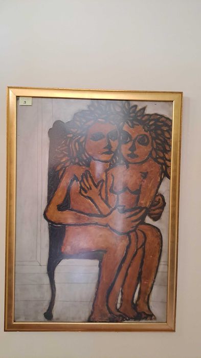 Lote de 6 Quadros, de diversos autores, bom preço