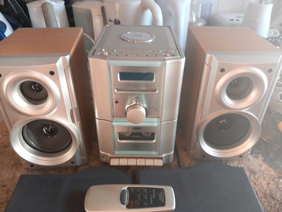 mini aparelhagem com comando