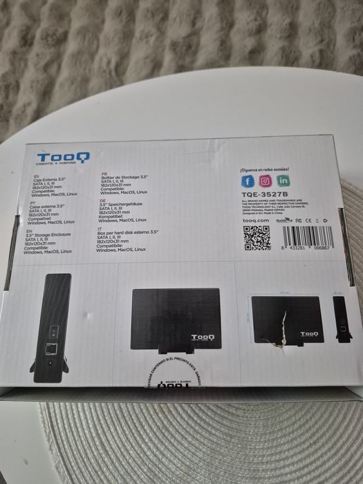 Obudowa dysku 2,5" TooQ TQE-3527B