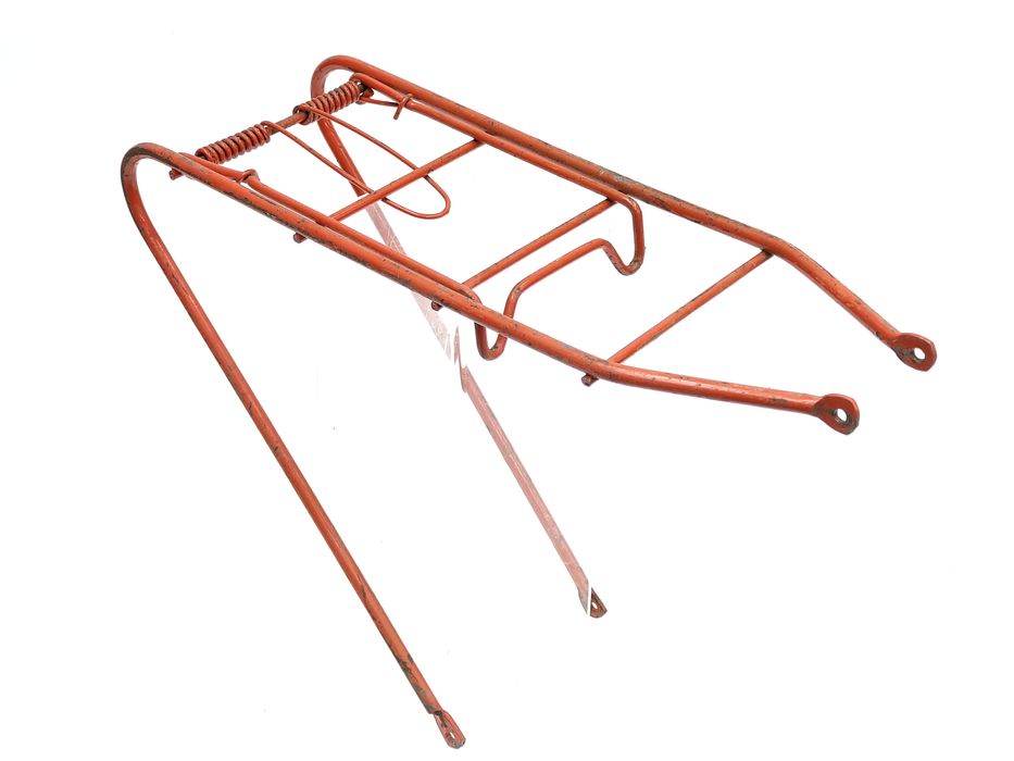 Bagażnik czerwony ZZR Romet Karat Flaming 20 cali PRL