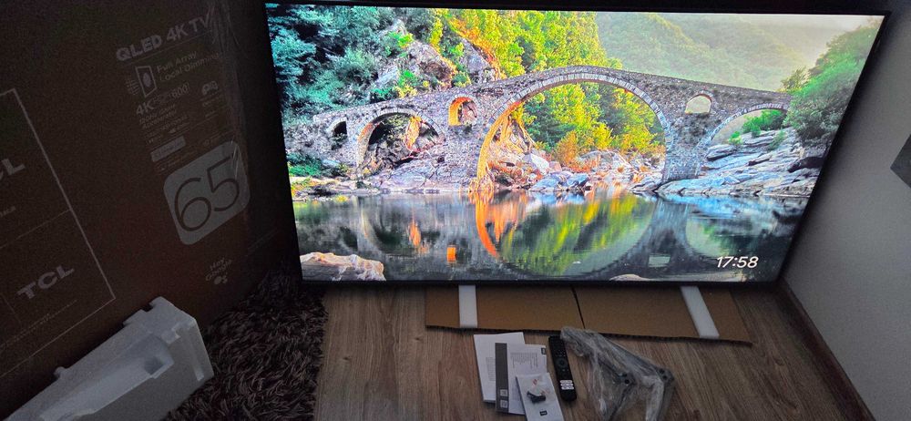 Nowy TV 65 cali QLED TCL 65C655 Pro Full Array Onkyo 50W Gwarancja 24m