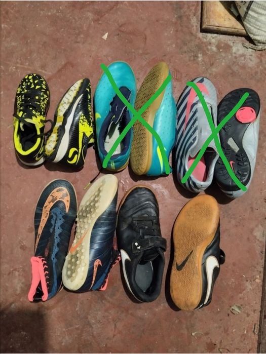 Продам футзалки бампы,бутсы Adidas Nike оригинал