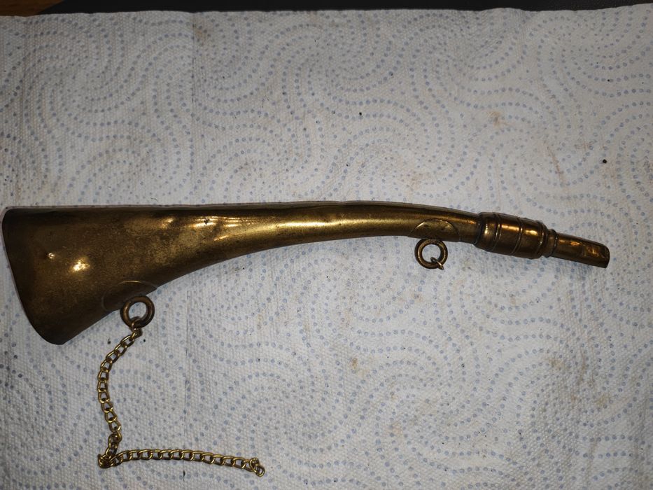 Trąbka sygnałowa mosiężna Francja