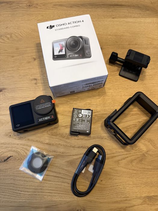 DJI Osmo Action 4 Standard Combo - Nowa kamera sportowa GWARANCJA