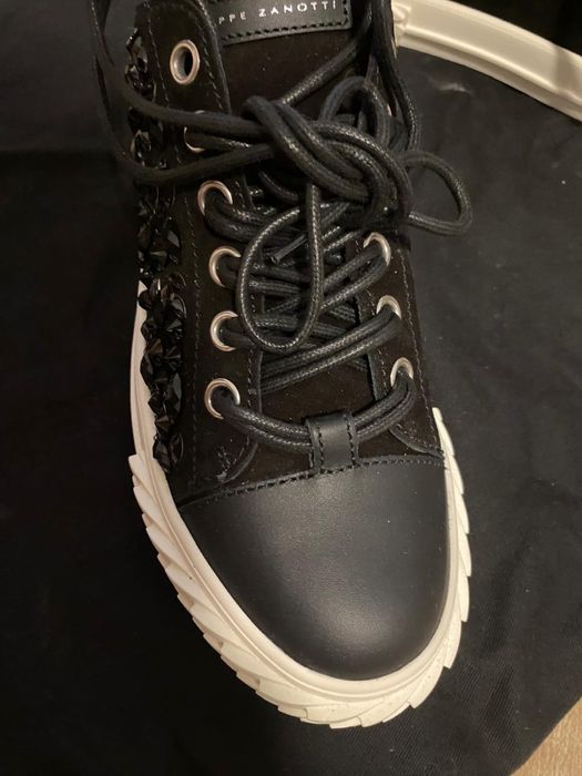 Шикарні шкіряні кеди Giuseppe Zanotti
