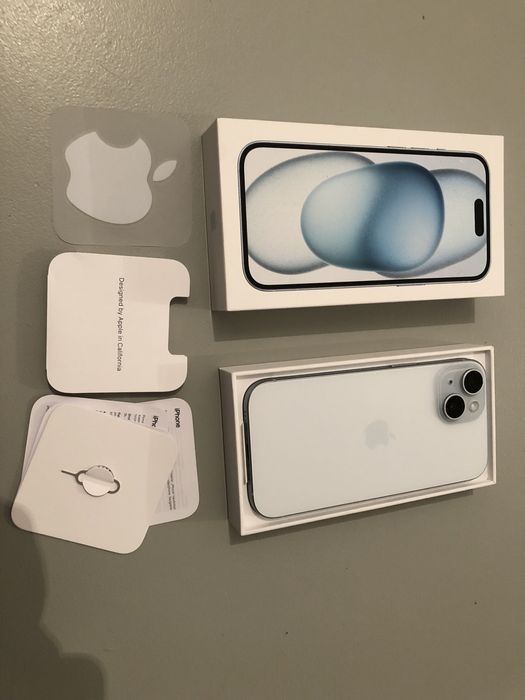 Iphone 15  256 GB. Stan idealny. Bat 91 procent.