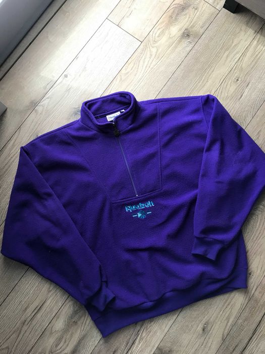 Bluza Reebok half zip 1990' rozm. M vintage