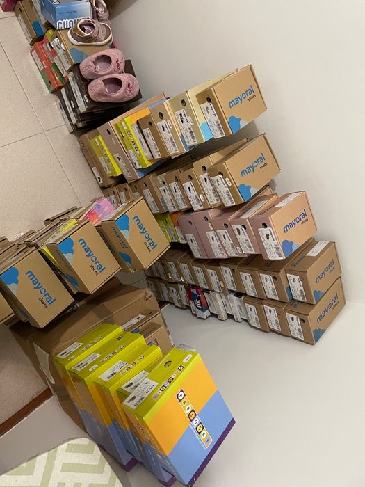 Lote calçado criança