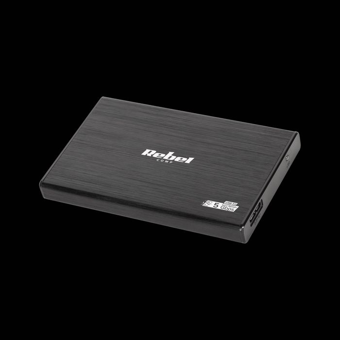 Obudowa dysku 2,5" SATA USB 3.0 Rebel aluminiowa