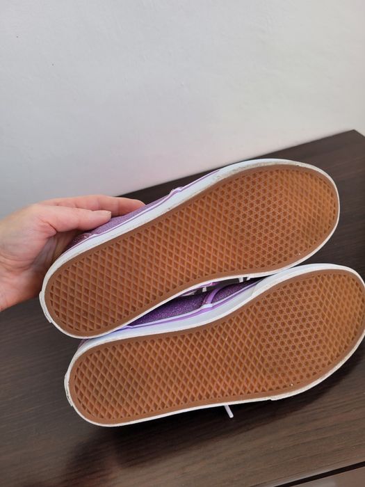Fioletowe Vans 36.5/36