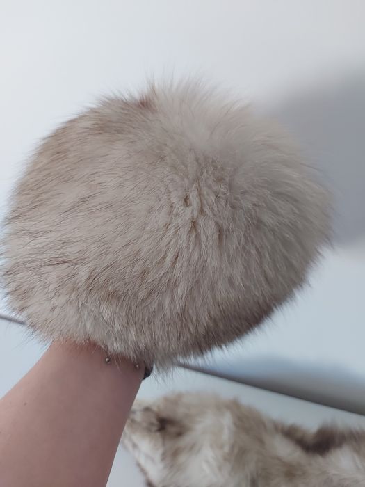 czapka z szalem-kołnierz