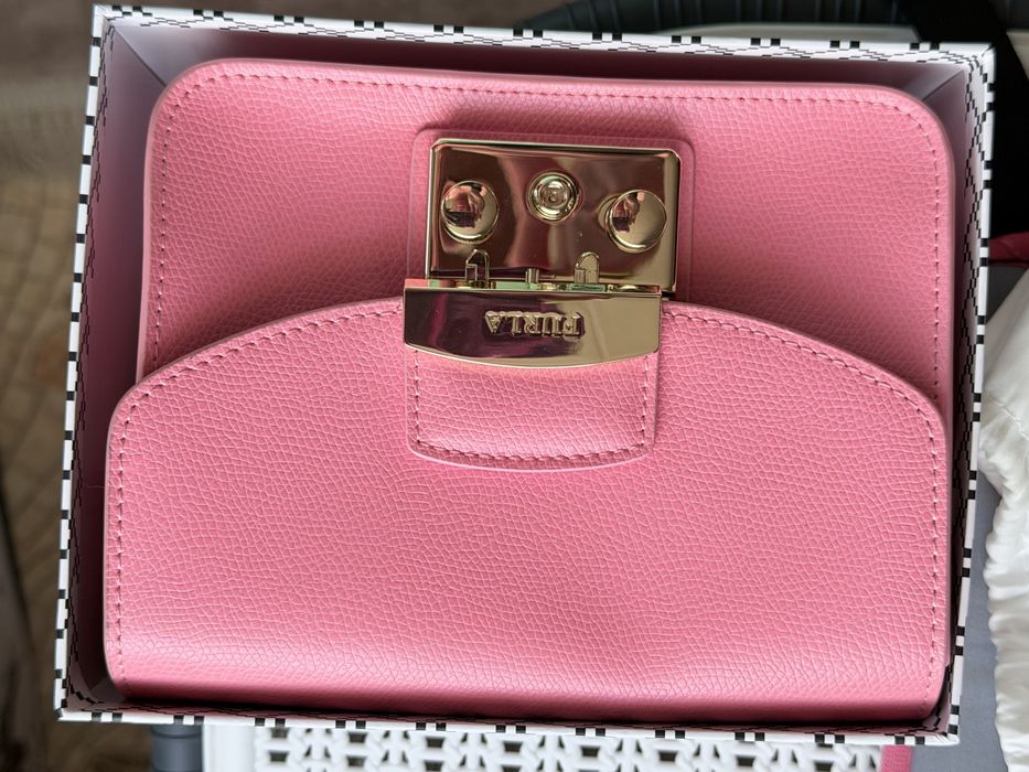Сумка Furla Metropolis Pink (клатч, сумочка) Идеально на выпускной / свадьбу! Маленька сумочка