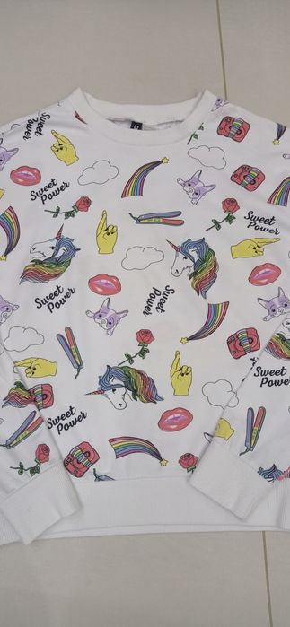 Dziewczęca bluza H&M r. S