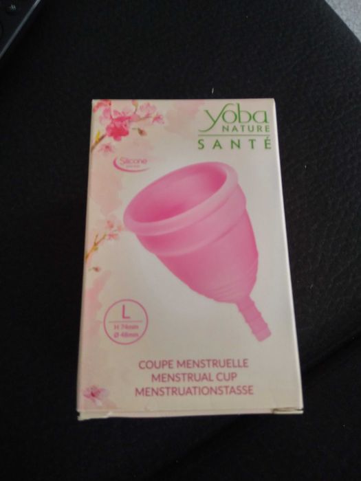 Copo mestrual tamanho L novo nunva usado!