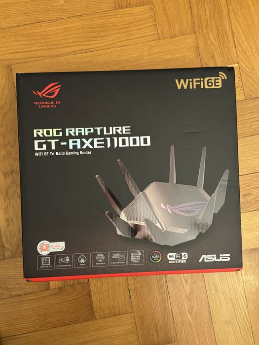 ASUS ROG Rapture GT-AXE11000 router gamingowy Wi-Fi