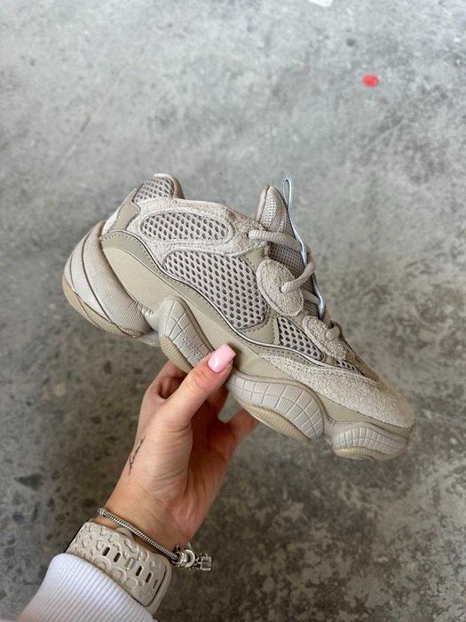 Женские кроссовки Adidas Yeezy Boost 500 "Beige" Размеры 36-40