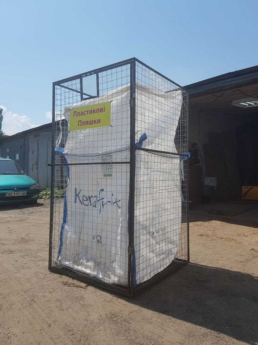 Бак сітка. Бак для ПЕТ. Смітєвий бак. Бак для роздільного збору сміття