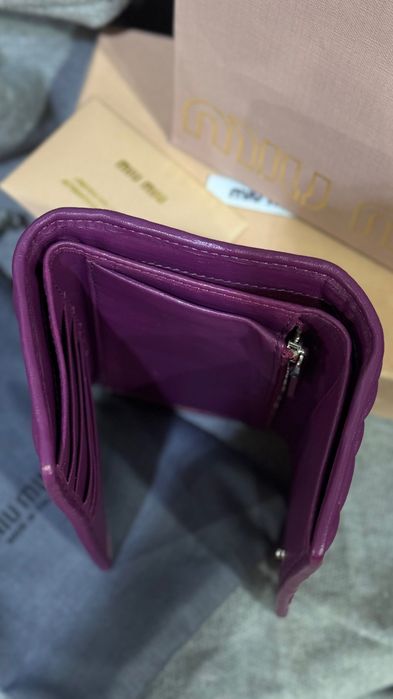 Гаманець Miu Miu шкіряний