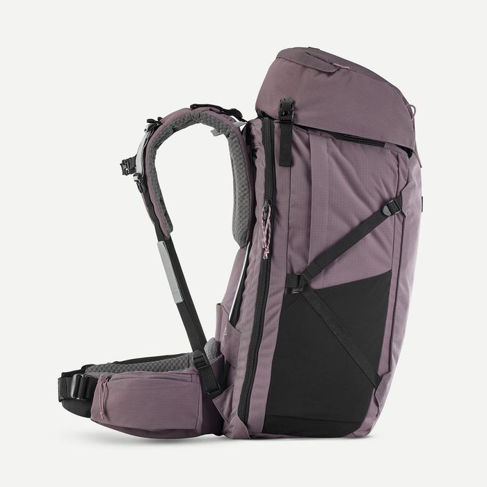 Mochila de viagem abertura tipo mala 60 6 L Mulher, Travel 900