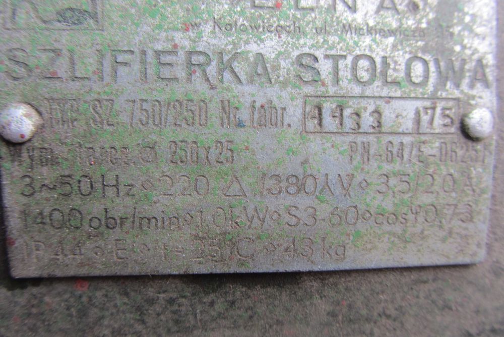 Szlifierka  elna 380 v