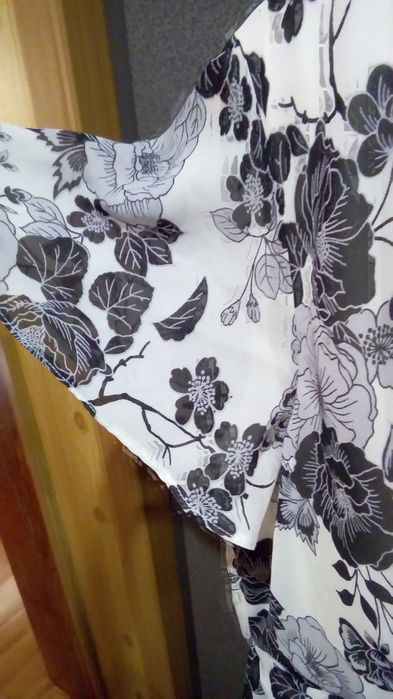 Нарядна шифонова сукня батал шифоновое платье