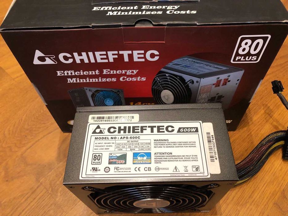 Блок живлення Chiefteac A135 Series APS-600C 80 Plus