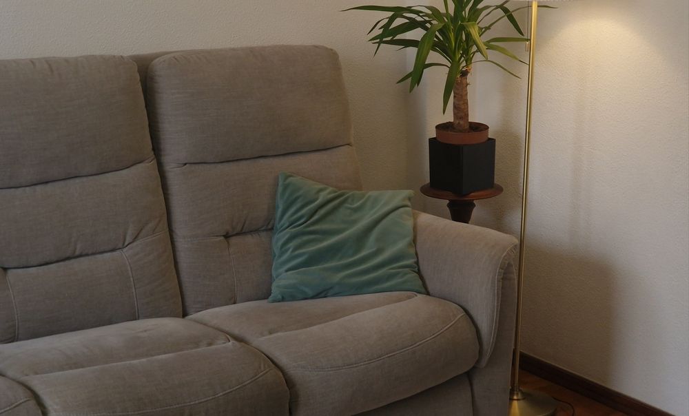 Sofá reclinável-muito bom estado