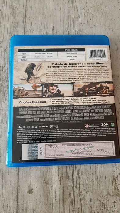 Filme bluray - Estado de Guerra