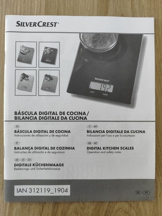 Balança Digital de Cozinha SilverCrest