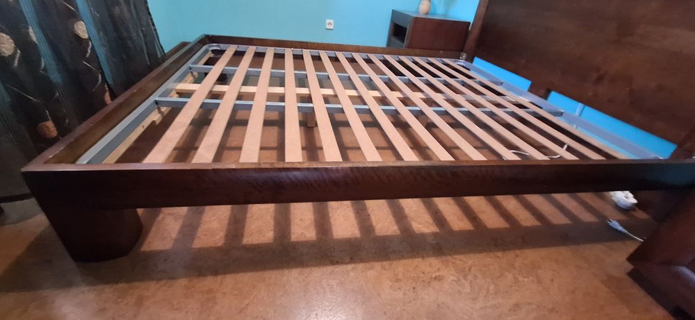 Cama Madeira Bétula 160x200