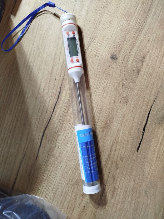 Termometr szpikulcowy z sondą ze stali nierdzewnej do mięsa