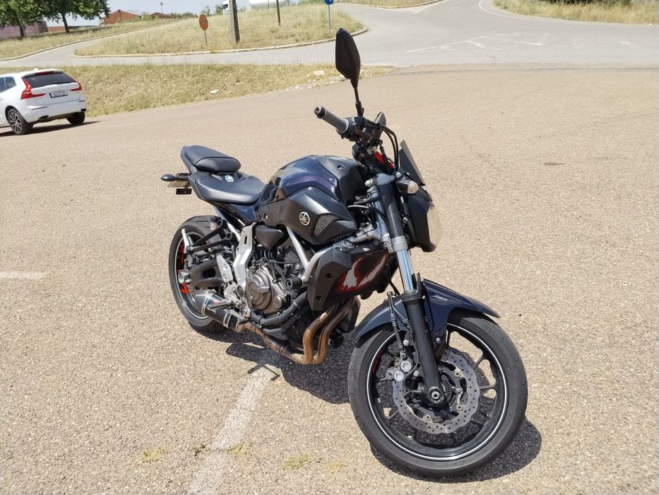 Yamaha MT 07 troco