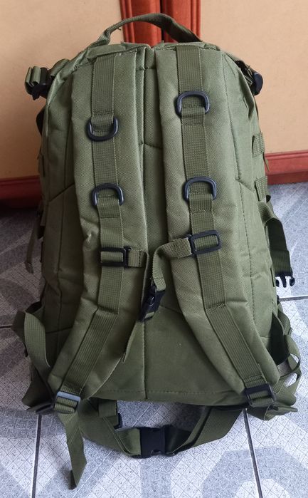Plecak taktyczny na MOLLE system solidnie odszyty 45 l. khaki Nowy