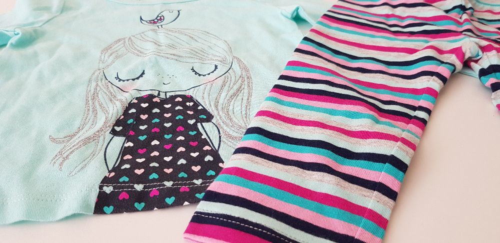 Komplet Baby Gap 80 jak nowy bluzeczka legginsy