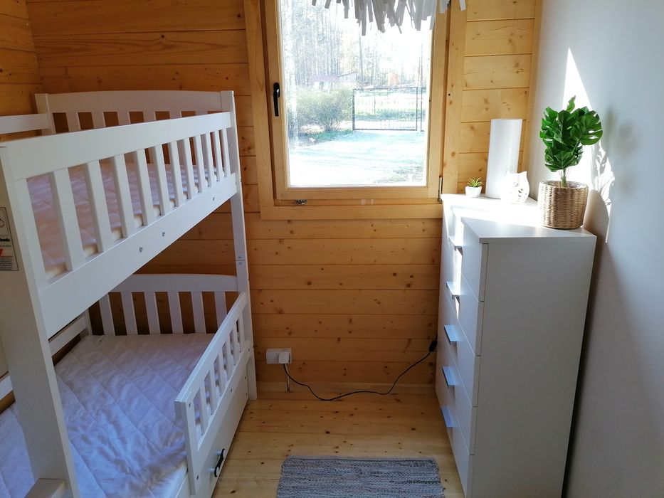 Domek letniskowy nad rzeką  Warta  z  podgrzewanym basenem