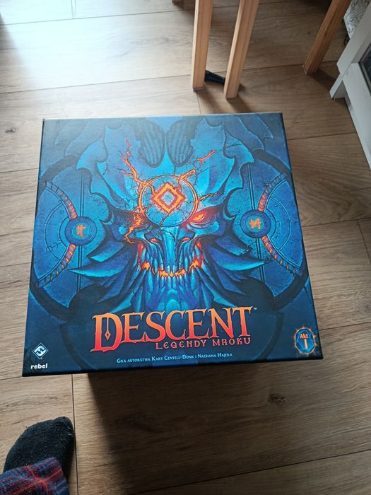 Descent Legendy Mroku + insert + figurka promo