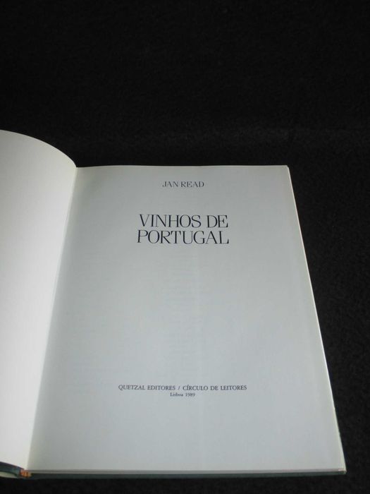 Livro Vinhos de Portugal Jan Read