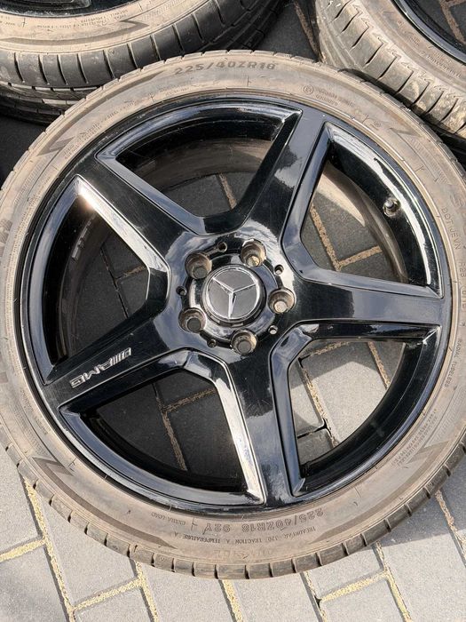 Oryginalne Alufelgi Mercedes AMG OE A klasa W169 5x112 ET49 7J  Felgi