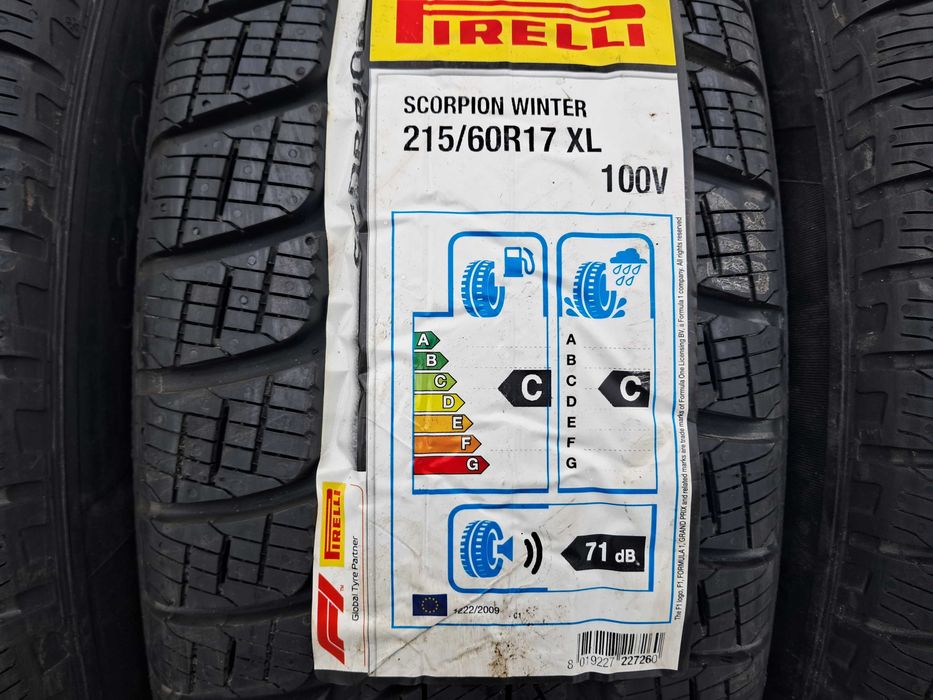 Резина зима НОВА Pirelli 215/60 R17 Scorpion Winter В НАЯВНОСТІ ПАРА!!