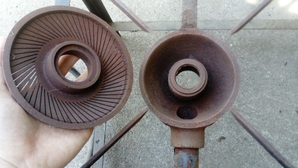 Fogareiro a gás com dois bicos