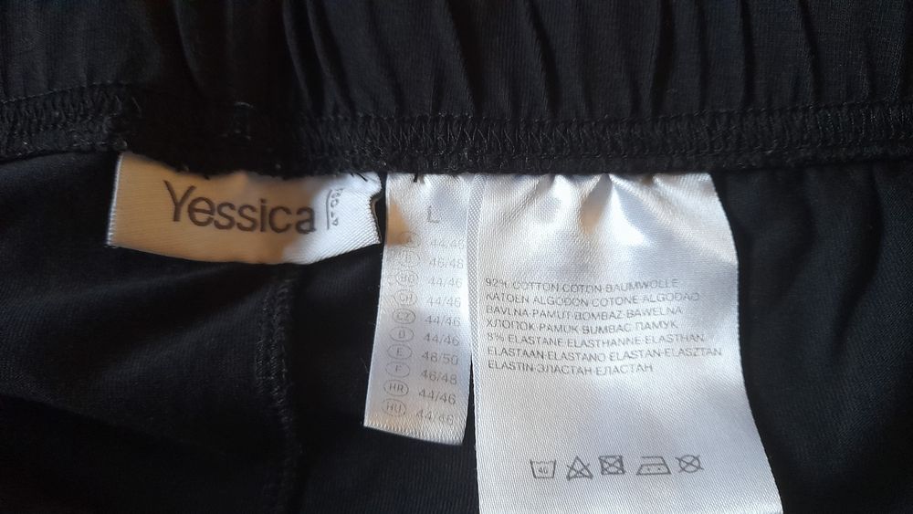 Leggings desporto Jessica cor preto tamanho L  - Novo