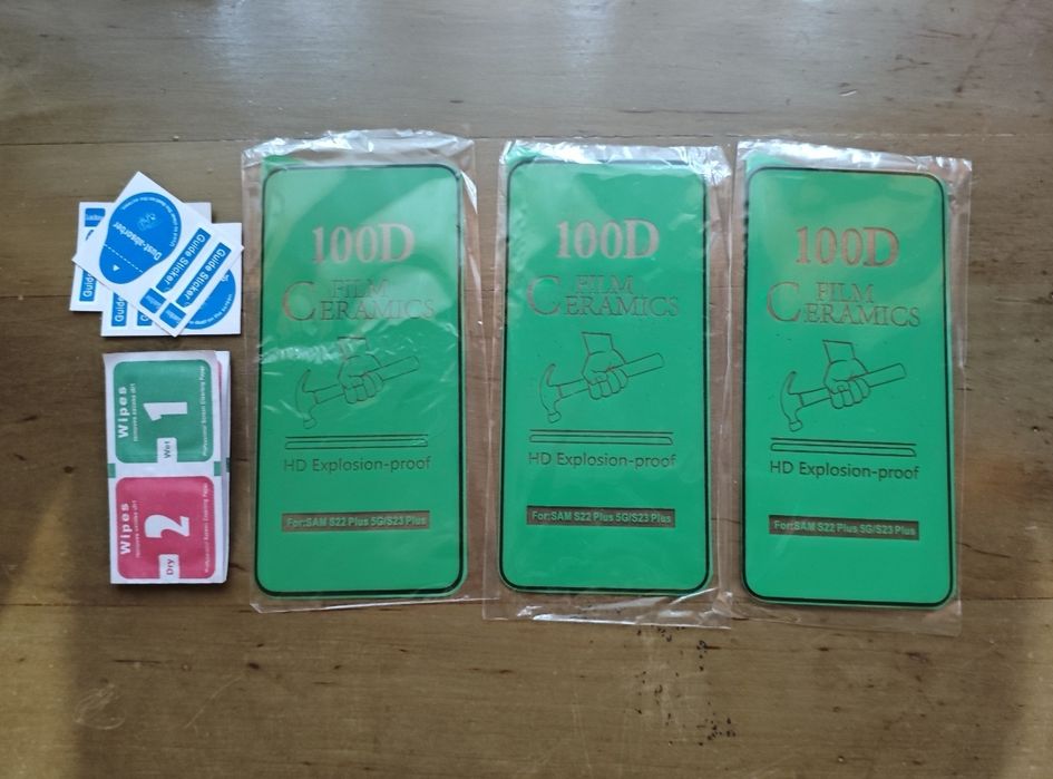 захисна плівка 100D для Samsung Galaxy S22 Plus / S23 Plus (3 шт.)