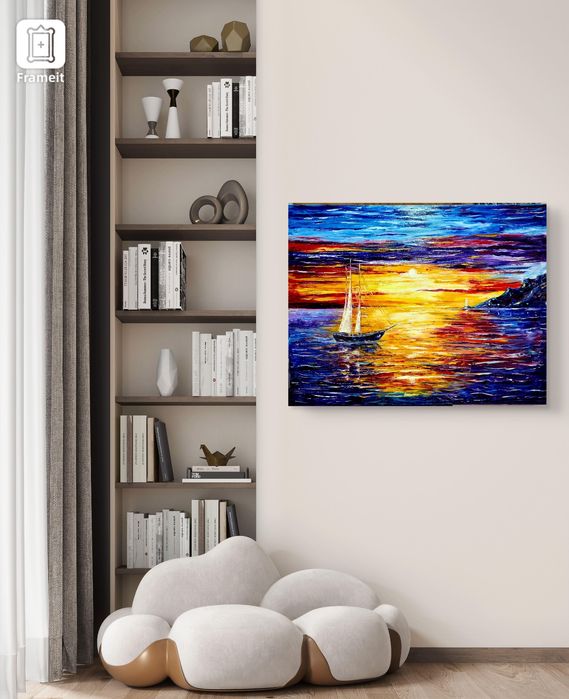 Pintura a oleo sobre tela