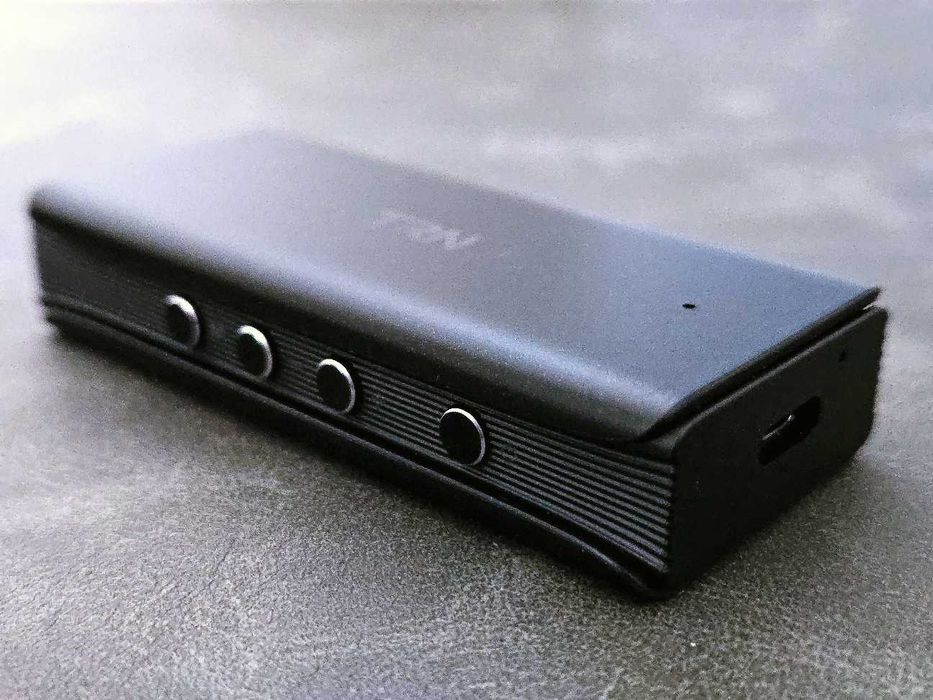 Портативный ЦАП усилитель ресивер TRN WAVE (2xCS43198) Bluetooth 6.0 LDAC баланс 4.4мм 205мВт