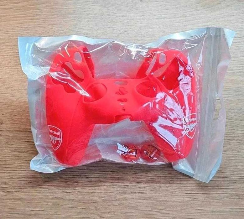 Silikonowe etui antypoślizgowe pad kontroler Playstation Arsenal FC