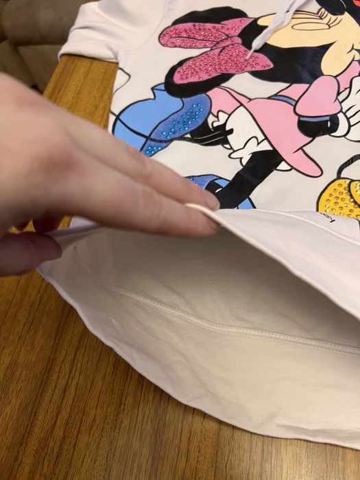 Кофта біла мікі маус