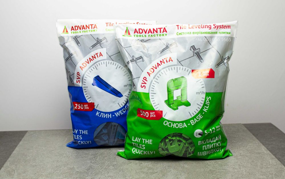 Свп ( 15 п ) для плитки SVP NoVa  500шт.  ( 0,5мм. 1мм. 1,5мм. 2мм. )