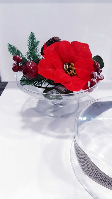 Queijeira ou boleira em vidro